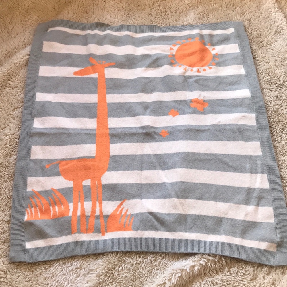 NYGB Giraffe Safari Baby Blanket